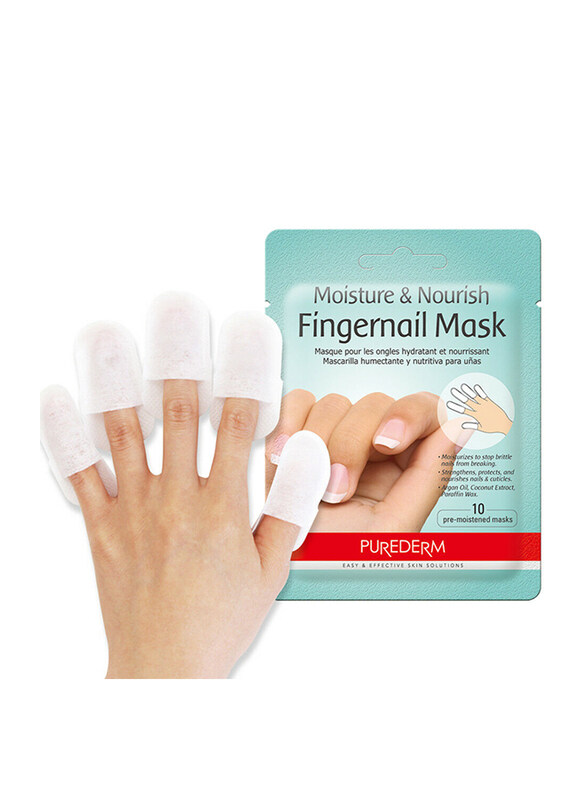 

Purederm Nails & Fingernail Mask, 10 Pieces