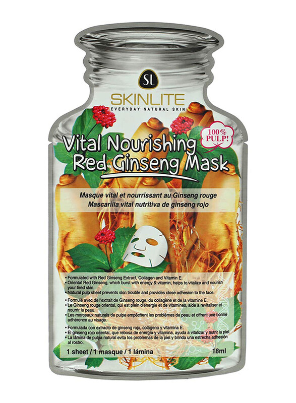 

Skin Lite Vital Nourishing Red Ginseng Mask, 18ml