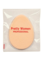 Pretty Woman WPF-147 Egg Shape Sponge Puff, Beige