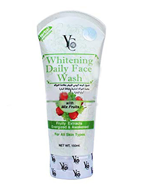 Yong Chin Whitening Daily Face Wash with Mix Fruits, 150ml