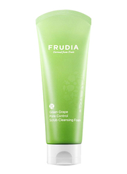 Frudia Green Grape Pore Control Scrub Cleansing Foam, 145ml