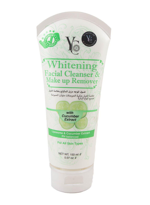 

Yong Chin Whitening Facial Cleanser & Make Up Remover, 150ml