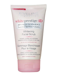 Eveline White Prestige 4D Whitening Facial Scrub, 150ml