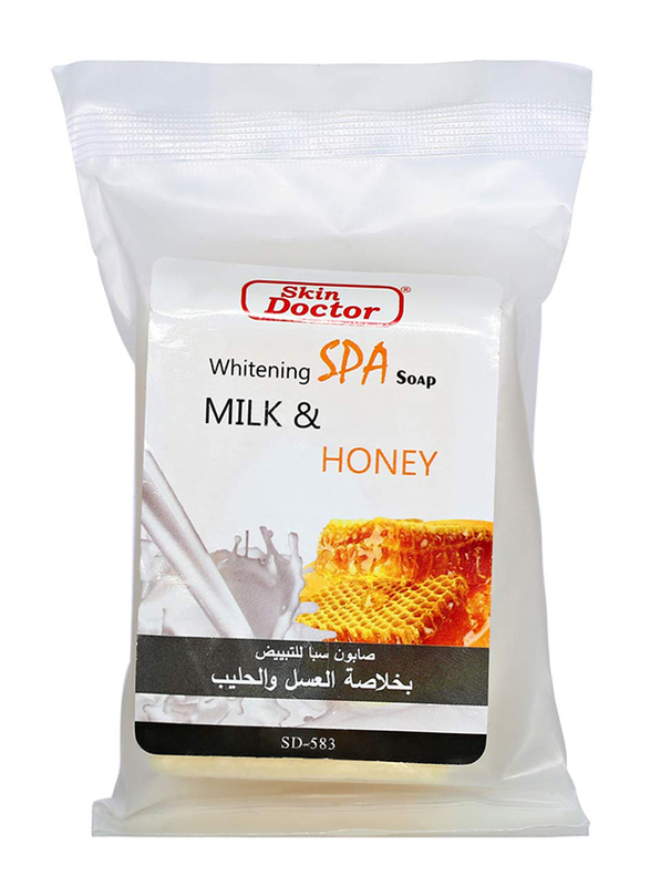 صابون العسل و الحليب لتفتيح البشرة من سكن دكتور, 100غ
