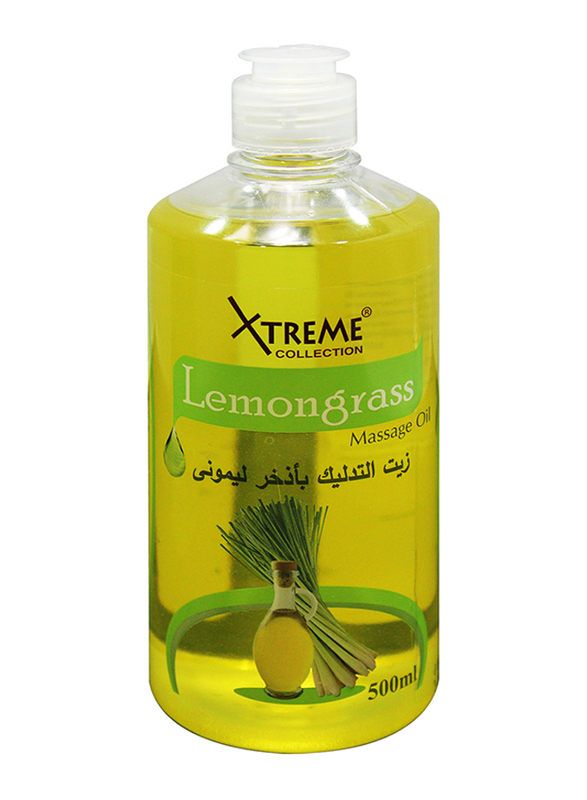 Xtreme Collection Lemon Grass Massage Oil, 500ml
