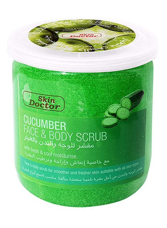 

Skin Doctor Cucumber Face & Body Scrub, 500ml