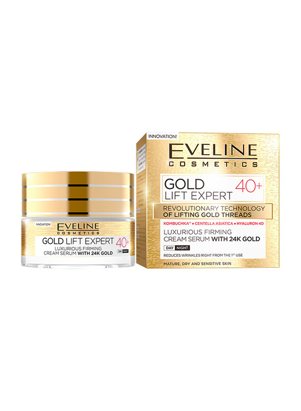 

Eveline 24K Gold 40+ Luxurious Firming Cream-Serum, 50ml