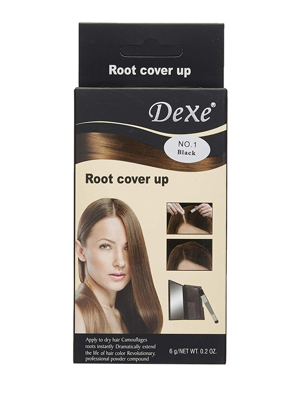 Dexe Root Cover Up Concealer for Black Hair, 6gm