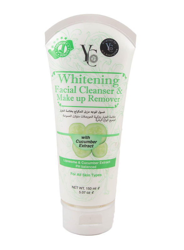 Yong Chin Whitening Facial Cleanser & Make Up Remover, 150ml