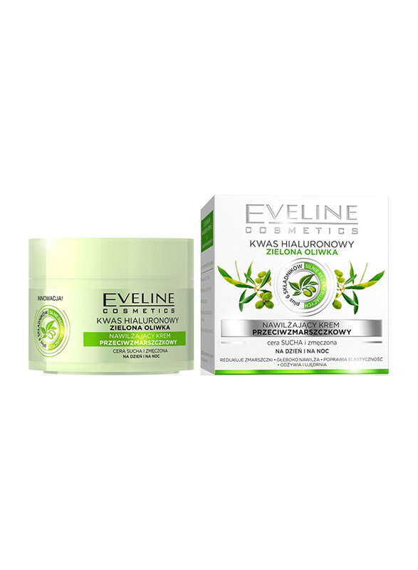 

Eveline Green Olive Anti-Wrinkle Day & Night Cream, 50ml