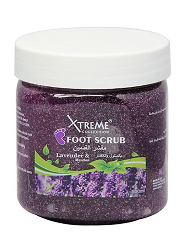 

Xtreme Collection Lavender & Menthol Foot Scrub, 500ml