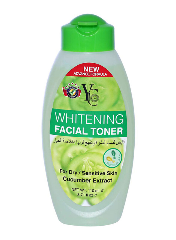 

Yong Chin Whitening Cucumber Facial Toner, 110ml