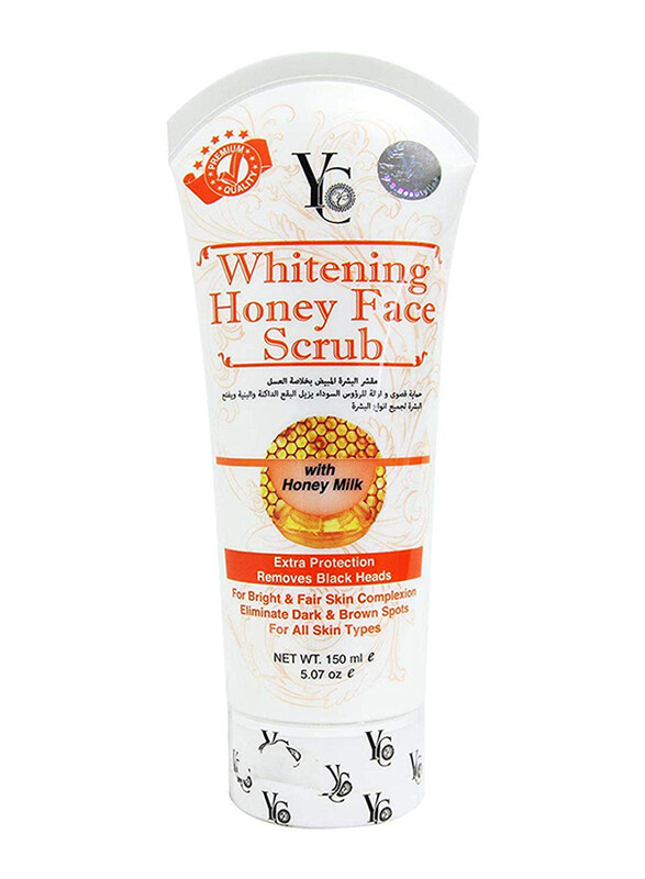 

Yong Chin Whitening Honey Face Scrub with Honey Milk, 150ml