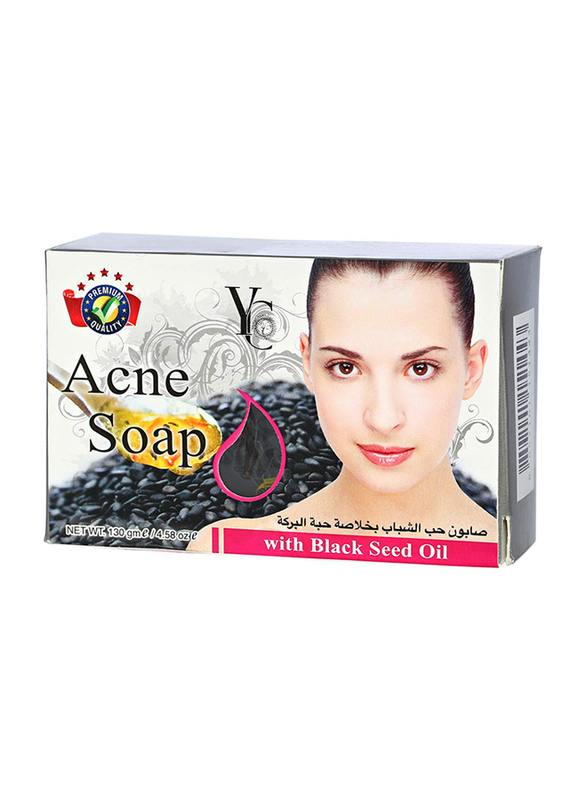 Yong Chin Acne Soap with Black Seed Oil, 130gm