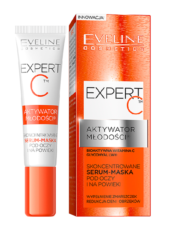 Eveline Expert C Youth Activator Serum-Mask for Eye & Eyelid, 15ml