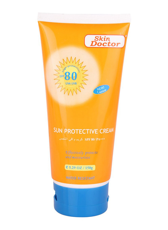 Skin Doctor Sun Protective SPF 80 Sunscreen, 150ml