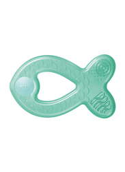 Nuk Extra Cool Teether with Cooling and Massaging Effect, 3 Months+, Green Eye