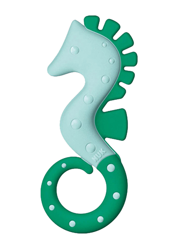 عضاضة أسنان حصان البحر لجميع المراحل العمرية، أخضر من نوك