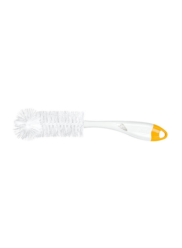 

Nuk Bottle Brush 2 in 1 with Teat Brush, Yellow