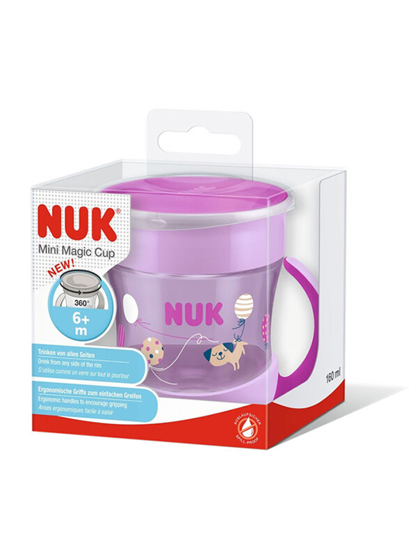 NUK Mini Magic Cup, 160ml, 6+ Months, Multicolour