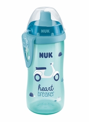 Nuk Flexi Cup 300ml with Straw, Blue