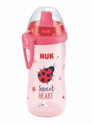 Nuk Flexi Cup 300ml with Straw, Pink