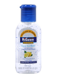 HiGeen Lemon Hand Sanitizer, Blue, 50ml