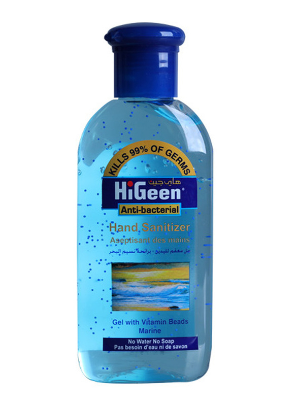 HiGeen Marine Hand Sanitizer, Blue, 110ml