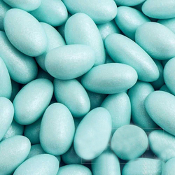 Confetti Maxtris Almond Sugar Coated Italian Dragee Blue Color, 500g