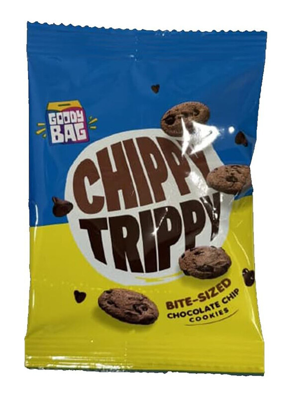 

Goody Bag Chipi Trippy Bite Size Chocolate Chips Cookies Box, 380g