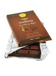 دوك آند ماندرين لوح شوكولاتة داكنة خالية من السكر، 85 جم