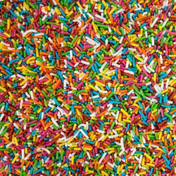 Deliket Mix Colorful Vermicelli Sprinkles, 500g