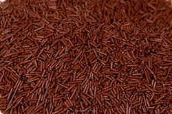 Deliket Premium Quality Cocoa Vermicelli Sprinkles, 500g