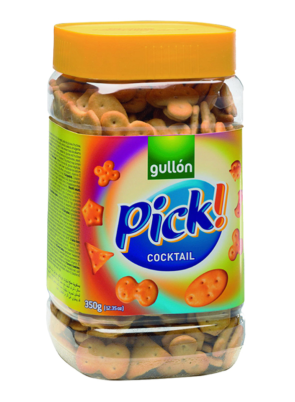 Gullon Pick Cocktail Mini Mix Cracker Jar, 350g