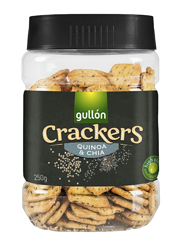 Gullon Quinoa and Chia Crackers Biscuits, 250g