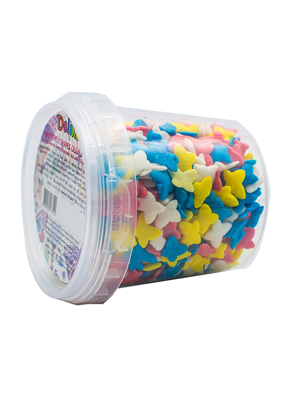 Deliket Butterfly Shapes Decoration Sprinkles for Bakery Cake & Ice Cream, 80g
