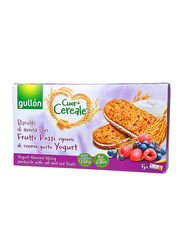 Gullon Cuor Di Cereale Yogurt Flavored Cream Sandwich Biscuits With Oat and Red Fruits, 220g
