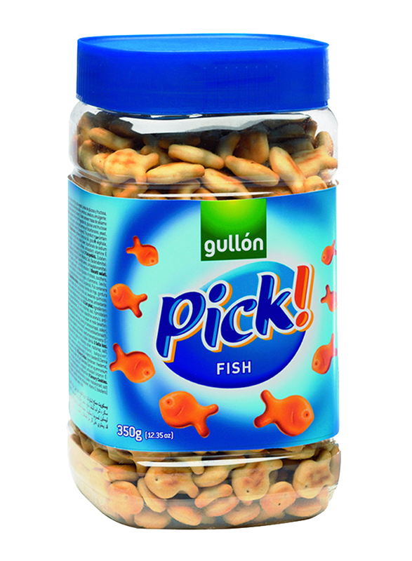 Gullon Pick Mini Fish Cracker Jar, 350g