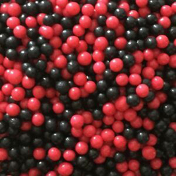 Mavalerio Mil Cores Black and Red Pareils Food Decorative, 150g