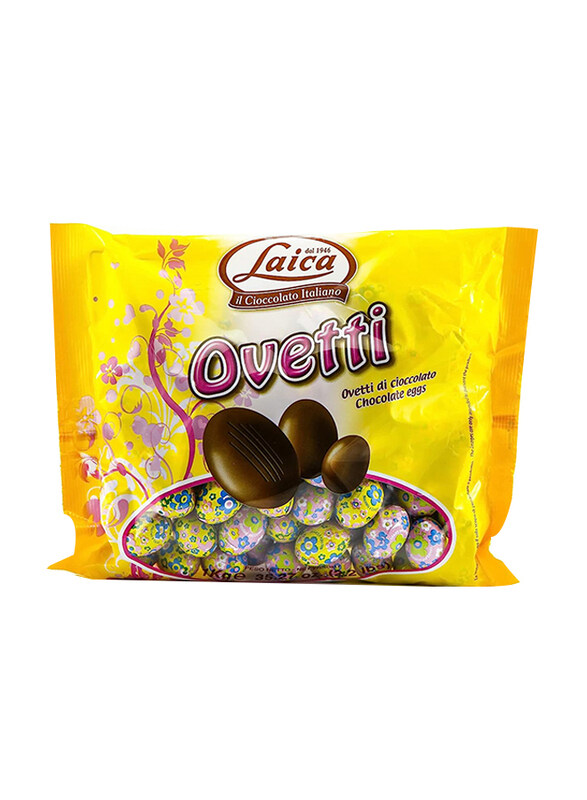 

Laica Milk Chocolate With Hazelnut Flower Foil Eggs, 1Kg