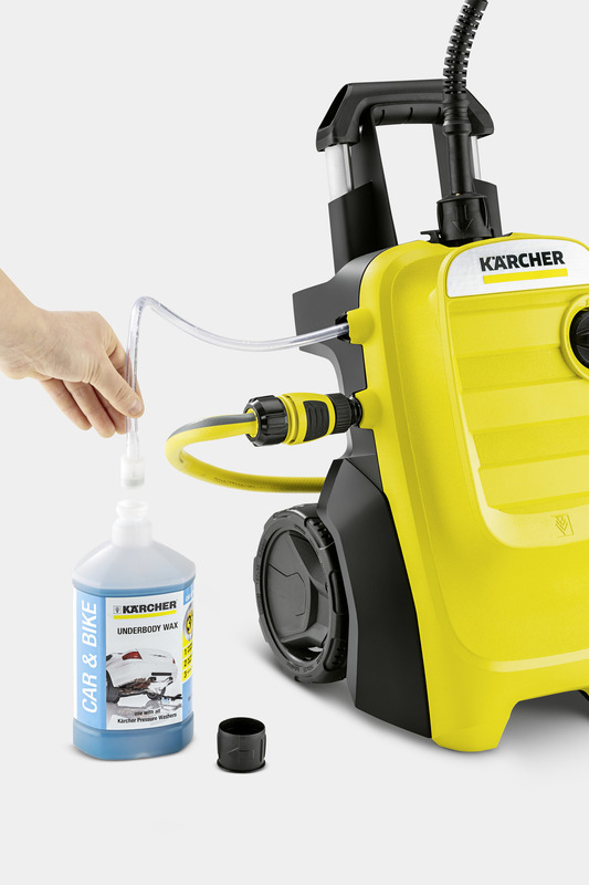 Karcher 1800W High Pressure Washer, K 4 Compact GB, Yellow/Black