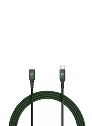 Baykron 3-Meter Optimum Active USB Type-C Cable, High-Speed 3A USB 3.0 Type-C Male to USB Type-C for USB Type-C Supported Devices, BA-TC-MG3.0, Midnight Green