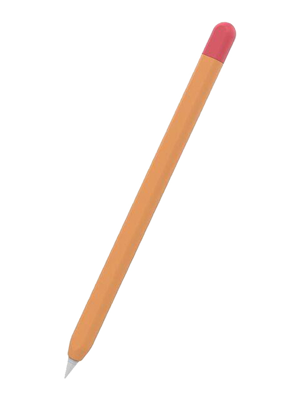 بايكرون غطاء حماية واقٍ من السيليكون لقلم أبل, PT65-2, برتقالي