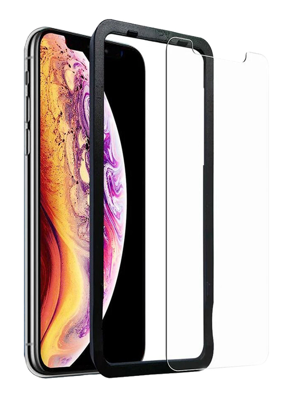 Baykron Apple iPhone XS Max Optimum Shield Privacy HD Tempered Glass Screen Protector, OT-IPXM-2D, Clear