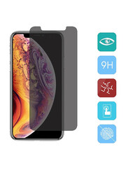 Baykron Apple iPhone XR Optimum Shield Privacy HD Tempered Glass Screen Protector, OT-IPXR-P, Black