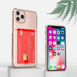 Baykron Apple iPhone 11 Pro Credit Card Mobile Phone Case Cover, IP11-PRO-CC-CL, Clear