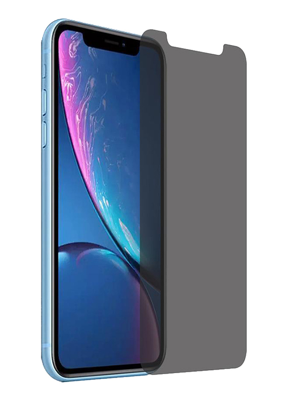 Baykron Apple iPhone 11 Optimum Shield Privacy HD Tempered Glass Screen Protector, OT-IPP6.1-P, Black