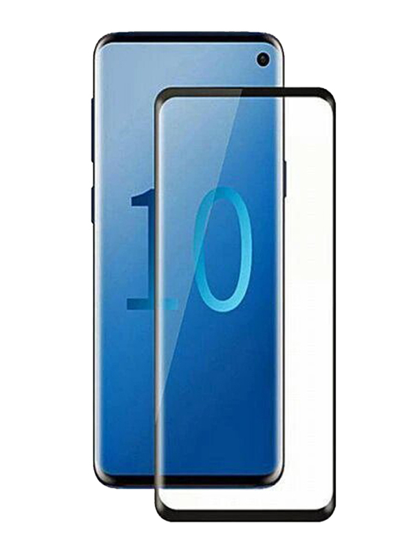 Baykron Samsung Galaxy S10 Optimum Shield 3D Curved Full Screen HD Tempered Glass, OT-S10-3D, Clear