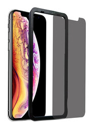 Baykron Apple iPhone XR Optimum Shield Privacy HD Tempered Glass Screen Protector, OT-IPXR-P, Black