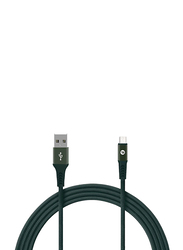 Baykron 1.2-Meter Optimum Connect Active Micro USB B Cable, High-Speed 3A USB A Male to Micro USB for USB Type-B Supported Devices, BA-MU-MG1.2, Midnight Green